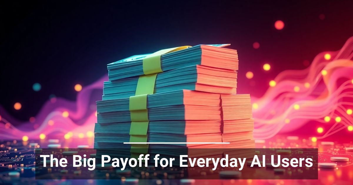 The Big Payoff for Everyday AI Users